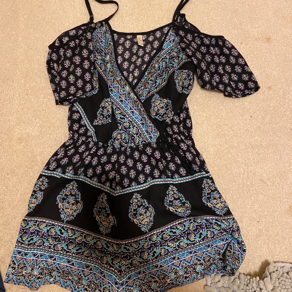 Off shoulder romper